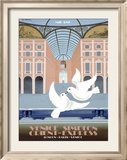 Orient-Express, Milan Estampe encadrée par Pierre Fix-Masseau