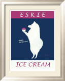 Eskie Ice Cream Lámina enmarcada de edición limitada por Ken Bailey