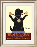 The Newfy Awards Reproduction encadrée édition limitée par Ken Bailey