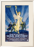 WWI, U.S. Public War Review Lámina giclée enmarcada WWI, U.S. Public War Review Lámina giclée enmarcada