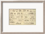 Civil War: Care of Sick, Wounded, c.1895 Gerahmter Giclée-Druck