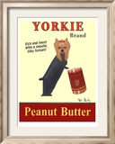 Yorkie Peanut Butter Lámina enmarcada de edición limitada por Ken Bailey