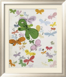 Butterflies, c.1955 (big green in middle) Affiche par Andy Warhol