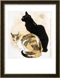 Bodiniere Expo Steinlen Lámina giclée enmarcada por Théophile Alexandre Steinlen
