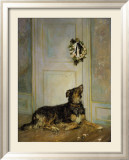 Dog in Mourning, c.1870 Kunst av Henry Bacon