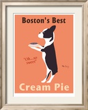 Boston's Best Reproduction encadrée édition limitée par Ken Bailey