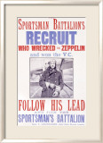 Sportsman's Battalion Lámina giclée enmarcada