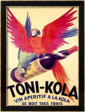 Toni-Kola Estampe encadrée par Robys (Robert Wolff) 