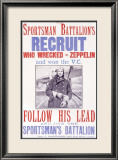 Sportsman's Battalion Lámina giclée enmarcada