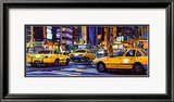 Yellow Cabs, New York City Posters by Roy Avis