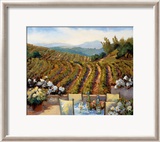 Vineyards to Mount St. Helena Posters by Ellie Freudenstein