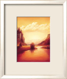Eclat de coucher de soleil Affiches par Leon Wells