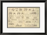 Civil War: Care of Sick, Wounded, c.1895 Gerahmter Giclée-Druck