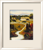 Winding Rivers Kunstdrucke von Carmen Dolce