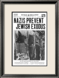Daily Record, November 13, 1938: Nazis Prevent Jewish Exodus Pósters Daily Record, November 13, 1938: Nazis Prevent Jewish Exodus Pósters