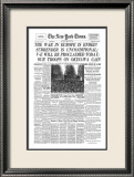 New York Times, May 8, 1945: V-E Day Framed Giclee Print
