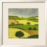 Paysage II Affiche par Francoise Persillon