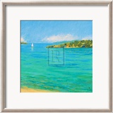 Aquamarine III Plakat av Hazel Barker Aquamarine III Plakat av Hazel Barker