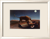 La gitane endormie, 1897 Posters par Henri Rousseau
