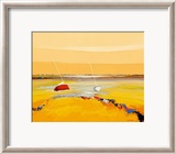 Barques Sur Horizon Print by Christian Eurgal