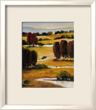 Crossing Rivers Poster von Carmen Dolce