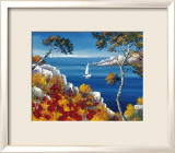 Promenade Vers les Calanques Prints by Roger Keiflin