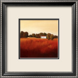 Scarlet Landscape II Plakater af Hans Paus Scarlet Landscape II Plakater af Hans Paus