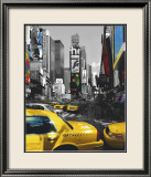 Rush Hour on Broadway Plakater av Henri Silberman Rush Hour on Broadway Plakater av Henri Silberman