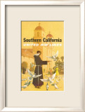 United Airlines: Southern California, Franciscan Monk and Spanish Mission Póster por Stan Galli United Airlines: Southern California, Franciscan Monk and Spanish Mission Póster por Stan Galli