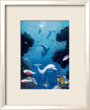 Dolphin Smiles, Maui Posters par Andrew Annenberg