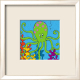 Olly Octopus Pósters por Liv & Flo