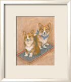 Corgis Posters par Carol Ican