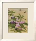 Abeilles et fleurs Art
