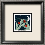 Coccinelles sorties la nuit Poster par Barbara Norris