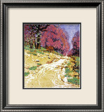 Ridge Road Affiches par Gustave Baumann