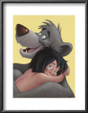 Baloo and Mowgli Prints