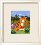 Baby Tiger Posters par Sophie Harding