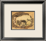 African Odyssey, Zebras Prints by Joyce Combs
