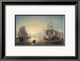 Boston Harbor, c.1855 Póster por Fitz Hugh Lane