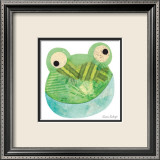 Green Frog Affiches par Susan Zulauf