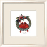 Merry Wreath II Láminas por Carolyn Shores-Wright Merry Wreath II Láminas por Carolyn Shores-Wright
