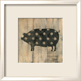 Polka Pig II Posters by Lisa Hilliker