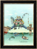 Missing the Boat Estampe encadrée par Gary Patterson