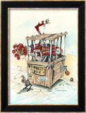In Trouble Again Estampe encadrée par Gary Patterson