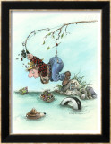 Art of Casting Estampe encadrée par Gary Patterson