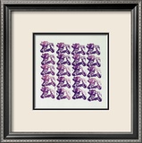 Purple Cow Stamps, c.1967 Posters van Andy Warhol