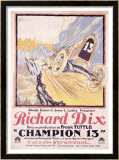 Richard Dix Champion 13 Innrammet Giclee-trykk av Brantome Richard Dix Champion 13 Innrammet Giclee-trykk av Brantome