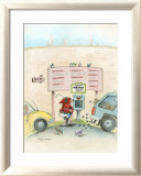 The Pit Stop Estampe encadrée par Gary Patterson