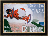 Grand Prix de l'ACF Innrammet Giclee-trykk av Bric Grand Prix de l'ACF Innrammet Giclee-trykk av Bric