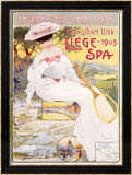 Expo Universelle Liege, 1905 Lámina giclée enmarcada por Fernand Toussaint Expo Universelle Liege, 1905 Lámina giclée enmarcada por Fernand Toussaint